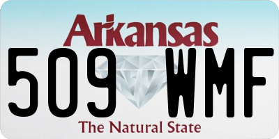AR license plate 509WMF