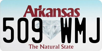 AR license plate 509WMJ