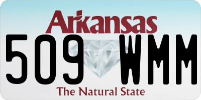 AR license plate 509WMM