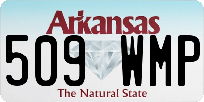 AR license plate 509WMP