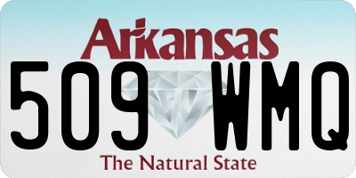 AR license plate 509WMQ