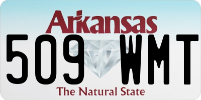 AR license plate 509WMT