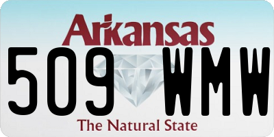 AR license plate 509WMW