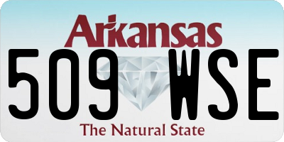 AR license plate 509WSE