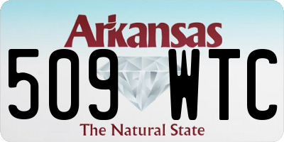 AR license plate 509WTC