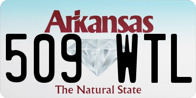 AR license plate 509WTL