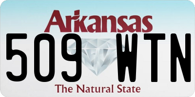 AR license plate 509WTN