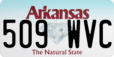 AR license plate 509WVC