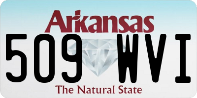 AR license plate 509WVI