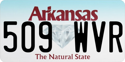 AR license plate 509WVR