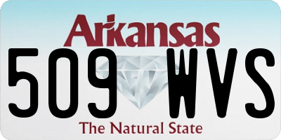 AR license plate 509WVS