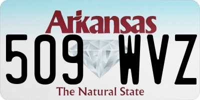 AR license plate 509WVZ