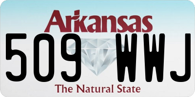 AR license plate 509WWJ