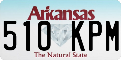 AR license plate 510KPM