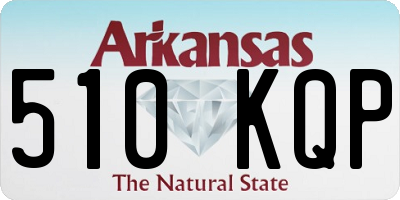 AR license plate 510KQP