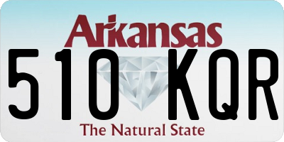 AR license plate 510KQR