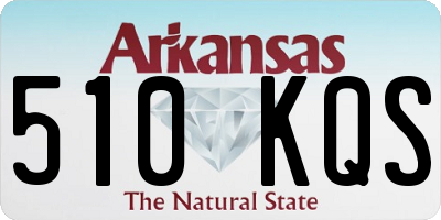 AR license plate 510KQS