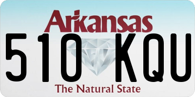 AR license plate 510KQU