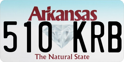 AR license plate 510KRB