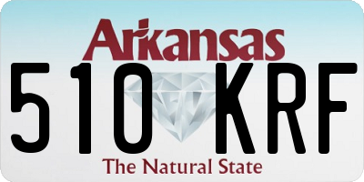 AR license plate 510KRF