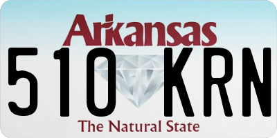 AR license plate 510KRN
