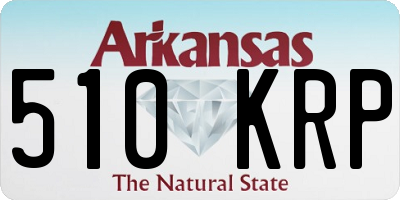 AR license plate 510KRP