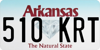 AR license plate 510KRT