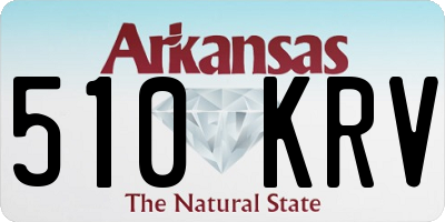 AR license plate 510KRV