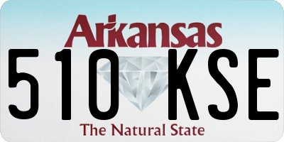 AR license plate 510KSE