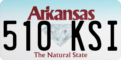 AR license plate 510KSI