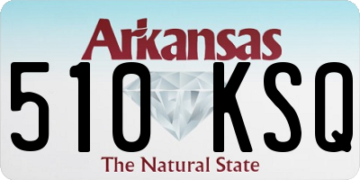 AR license plate 510KSQ