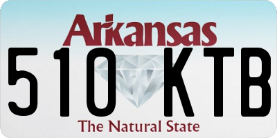 AR license plate 510KTB