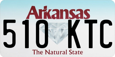 AR license plate 510KTC