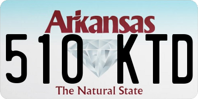 AR license plate 510KTD