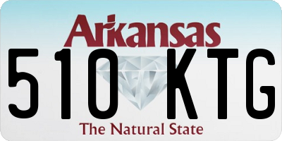 AR license plate 510KTG