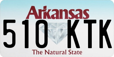 AR license plate 510KTK