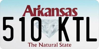 AR license plate 510KTL