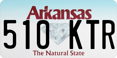 AR license plate 510KTR