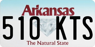 AR license plate 510KTS