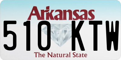 AR license plate 510KTW