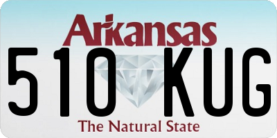 AR license plate 510KUG