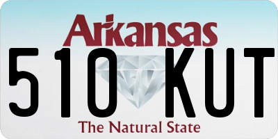 AR license plate 510KUT