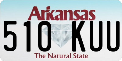 AR license plate 510KUU