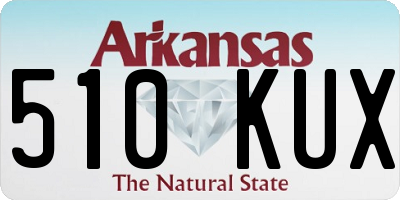 AR license plate 510KUX