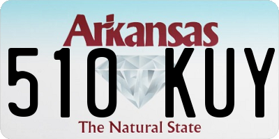 AR license plate 510KUY