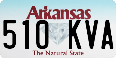 AR license plate 510KVA
