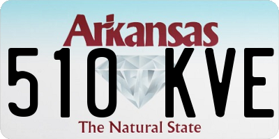AR license plate 510KVE