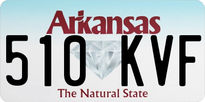 AR license plate 510KVF