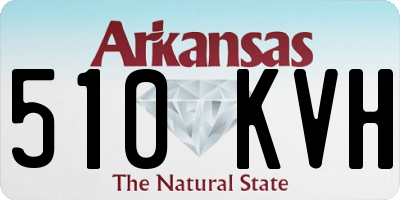 AR license plate 510KVH