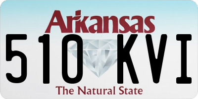 AR license plate 510KVI